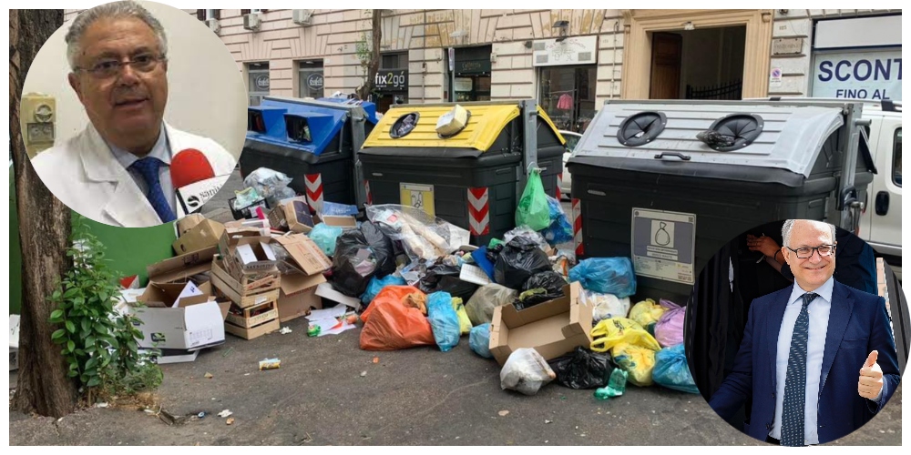 emergenza rifiuti Roma