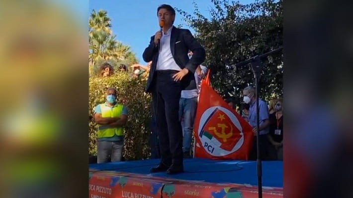 Conte bandiera rossa