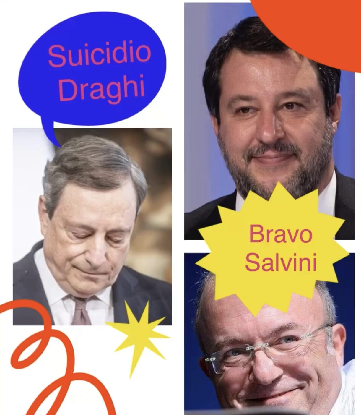 Draghi Salvini