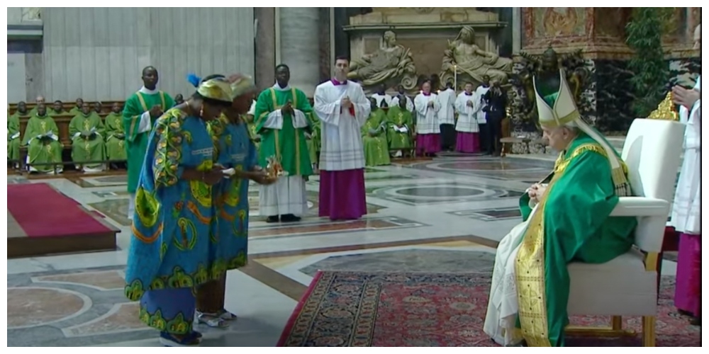 Papa messa congolese