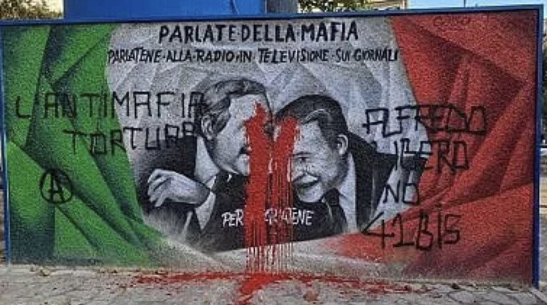 murale Falcone Borsellino