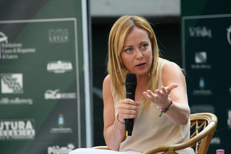 meloni al meeting
