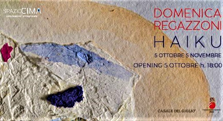Parte il 5 ottobre la mostra sulle poesie giapponesi “Haiku” di Domenica Regazzoni