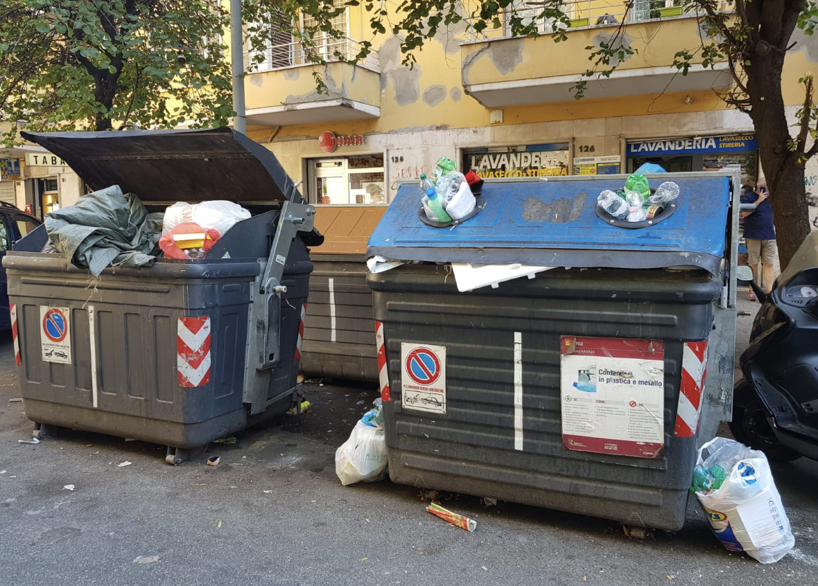 Ama Campidoglio cassonetti