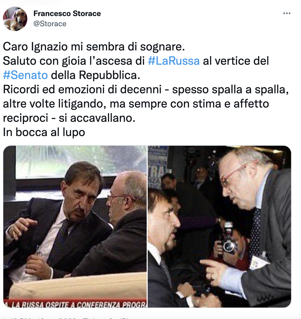 Ignazio La Russa, Storace