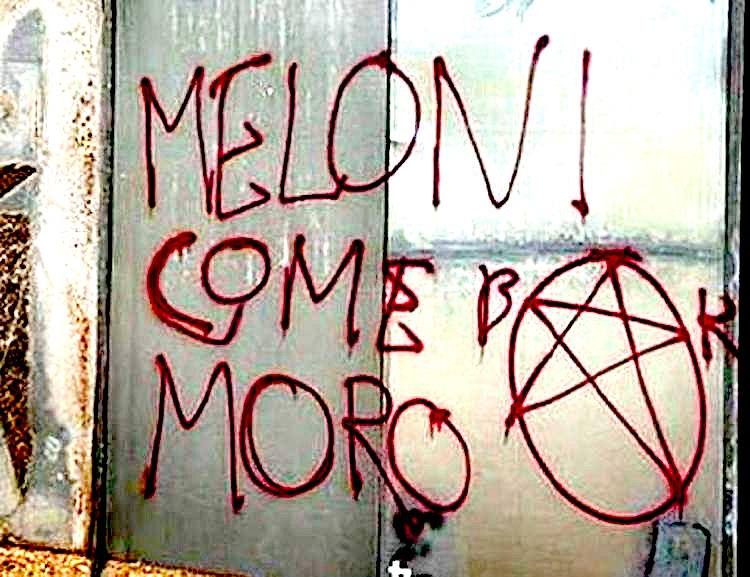 meloni minacce