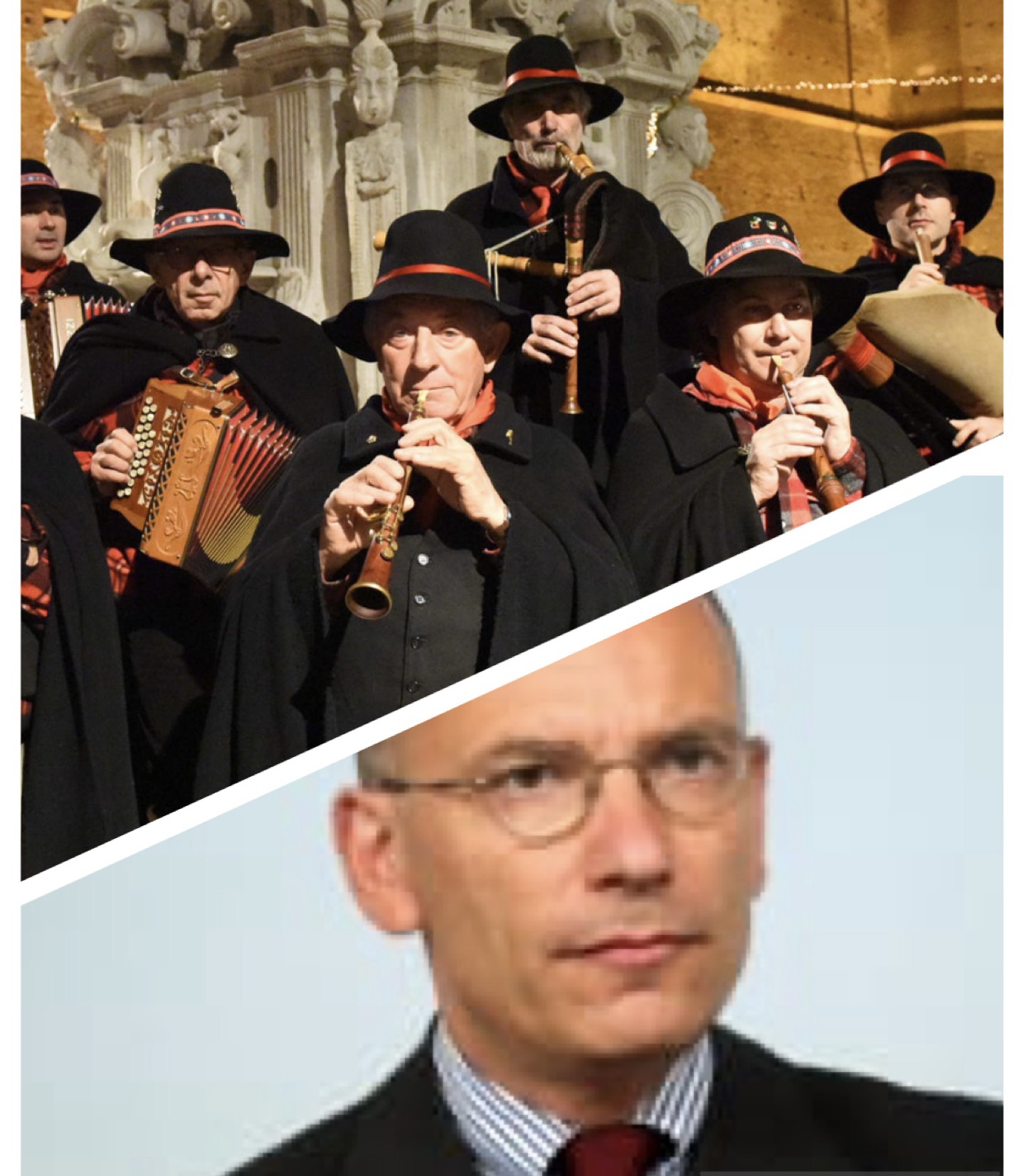 Zampognari Enrico Letta