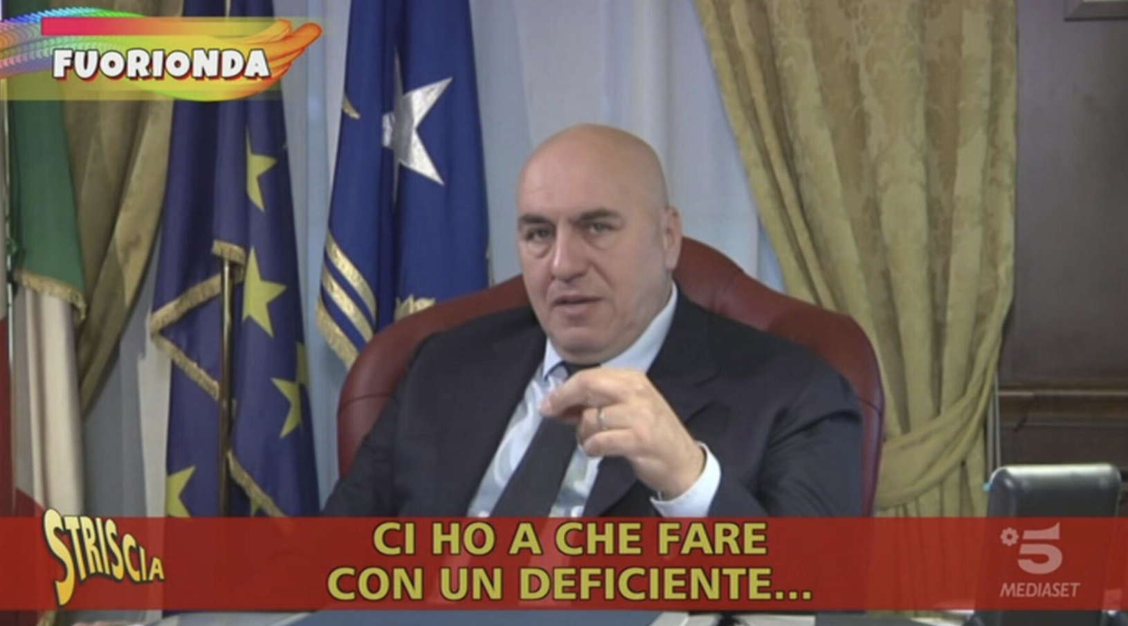 Crosetto fuori onda Conte