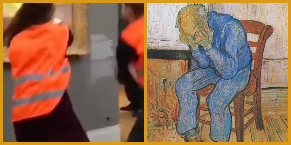 Van Gogh, attivisti