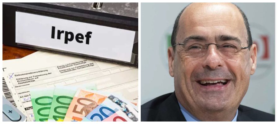 Irpef, Zingaretti