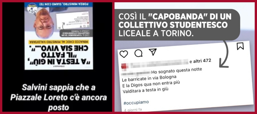 Valditara, Salvini