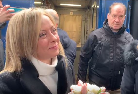 meloni a kiev