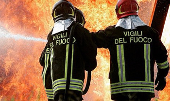 Firenze, incendio