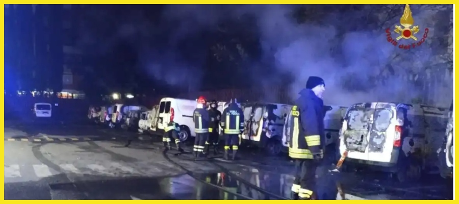 incendio centocelle