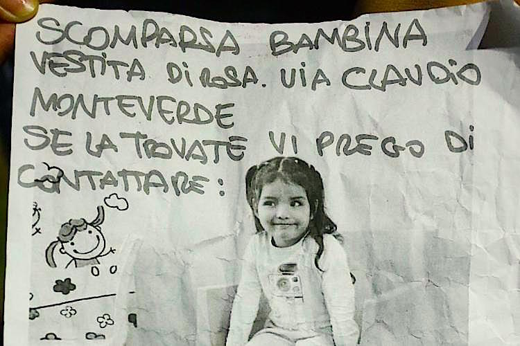 firenze scomparsa bimba