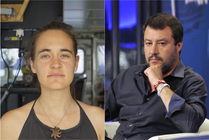 rackete salvini