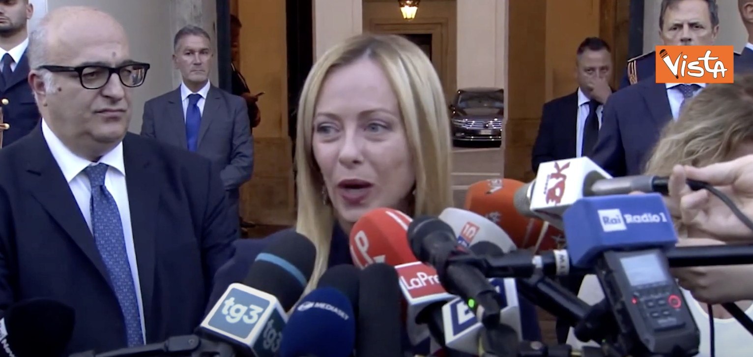 De Angelis, parla la Meloni