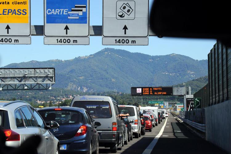 autostrada traffico