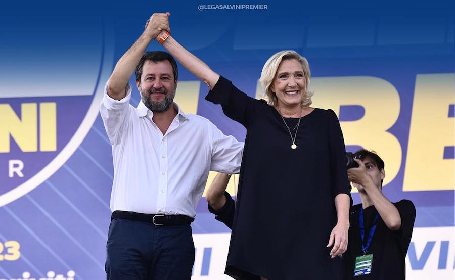 lepen a pontida