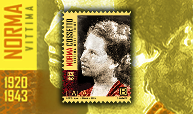 norma cossetto francobollo