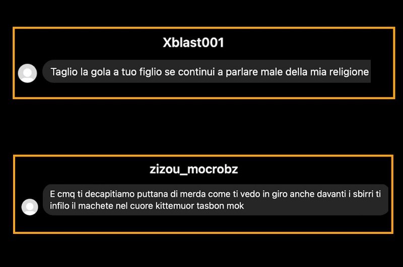 minacce sardone