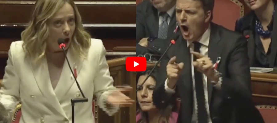 Meloni, Renzi, Bin Salman