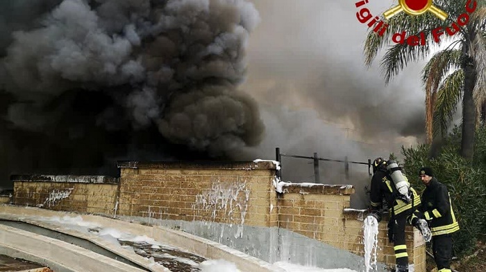 incendio mezzocammino