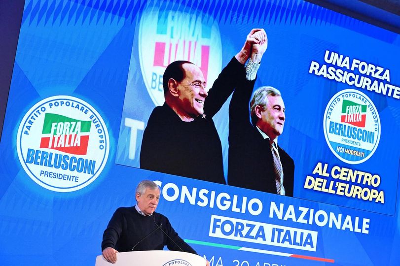 tajani e berlusconi