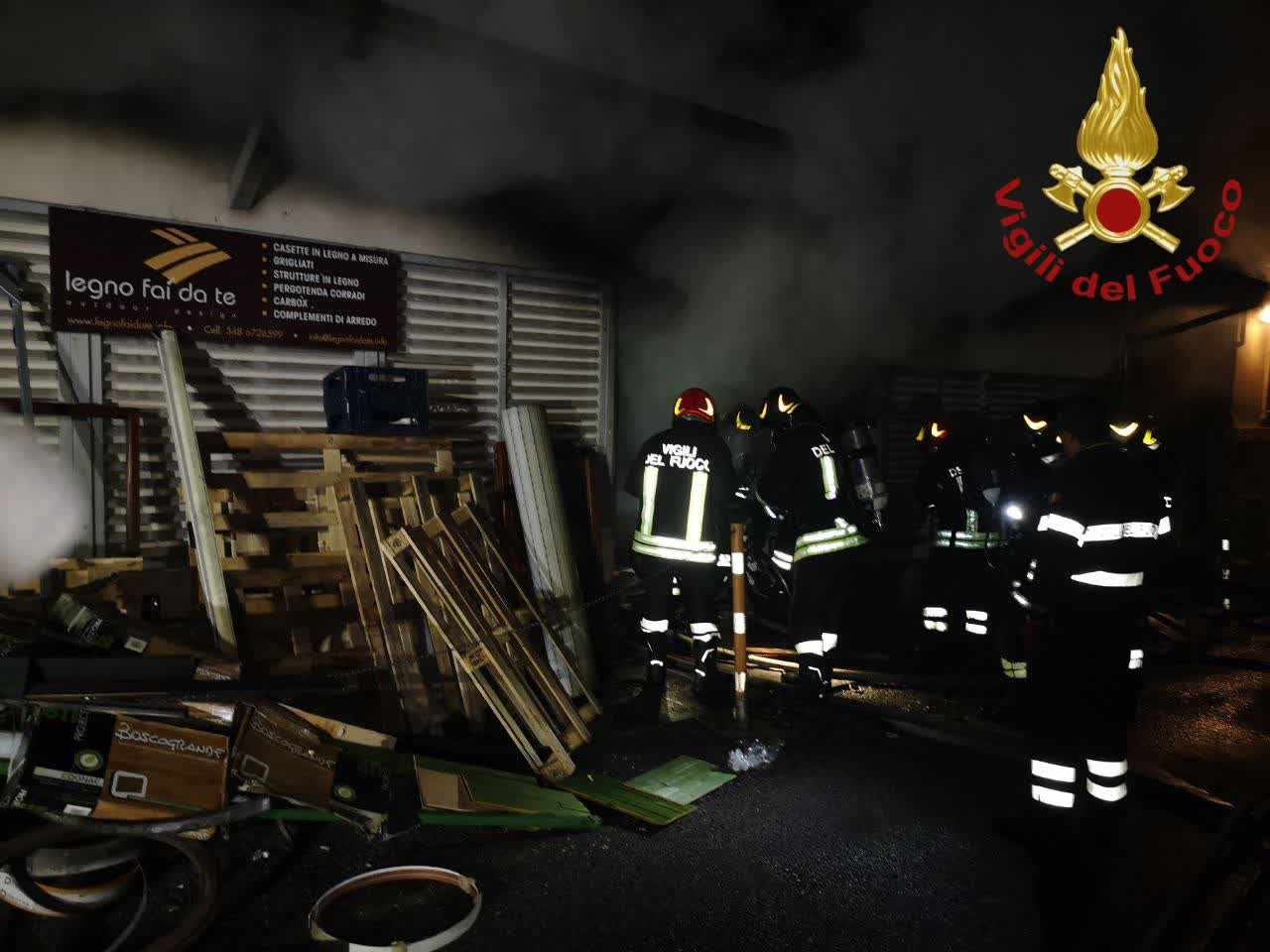 Incendio via Sciacca