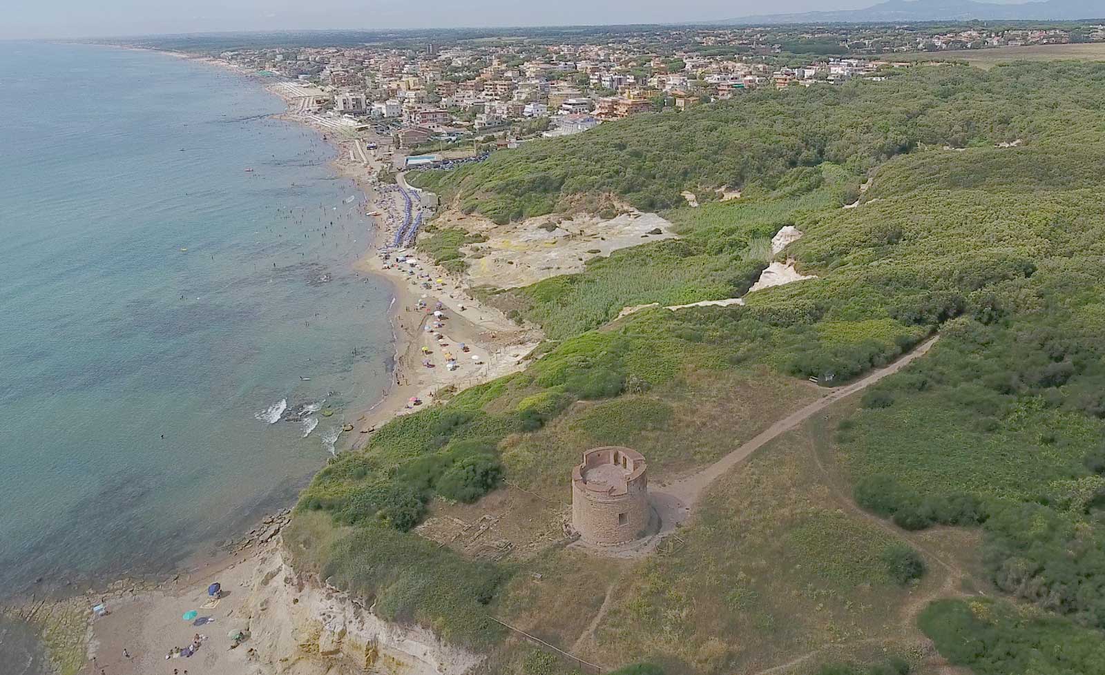 Anzio, Tor Caldara e la ridente cittadini marittima, foto 7 Colli