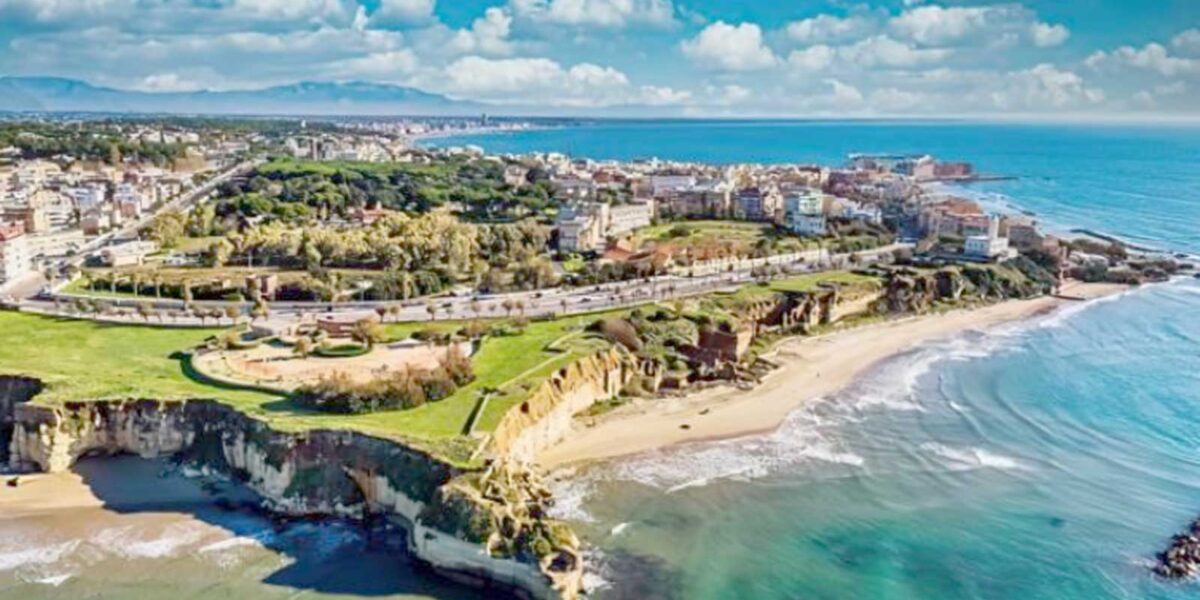 Anzio, la costa vista dall'alto