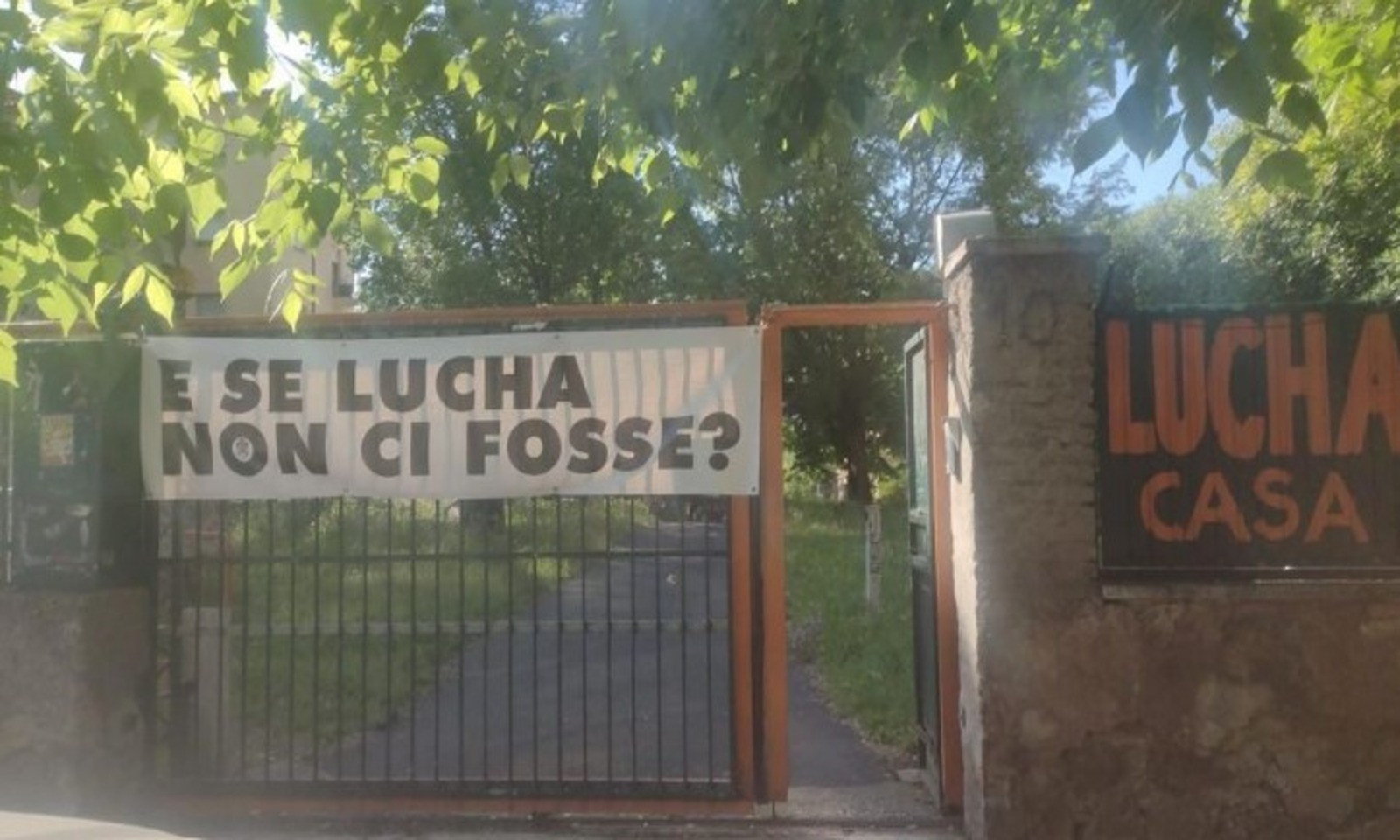 Lucha y Siesta vandalizzata