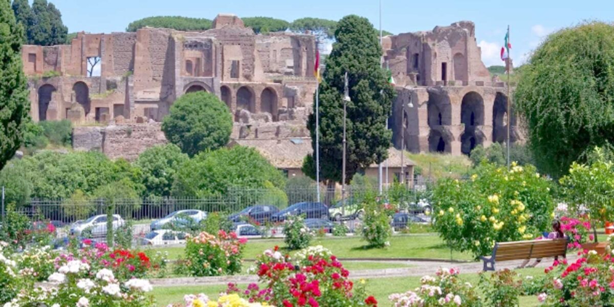 Il roseto comunale di Roma