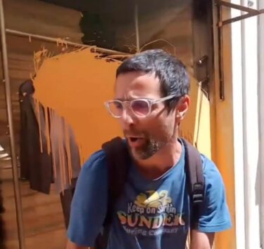 Attivisti di Ultima Generazione a Via Condotti
