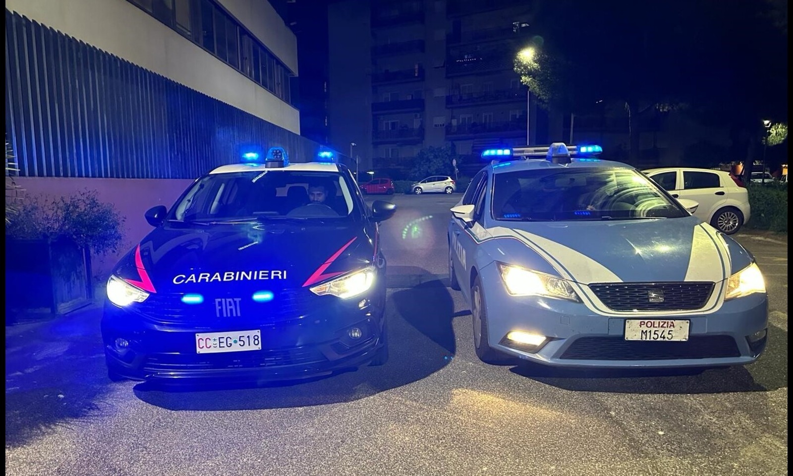 Più forze dell'ordine a Roma