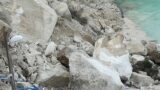 Ponza, nuovo crollo: viene giù un costone di Cala Fonte. E’ allarme