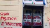 Genzano, raid contro la sede di Fratelli d’Italia: scritte e danneggiamenti