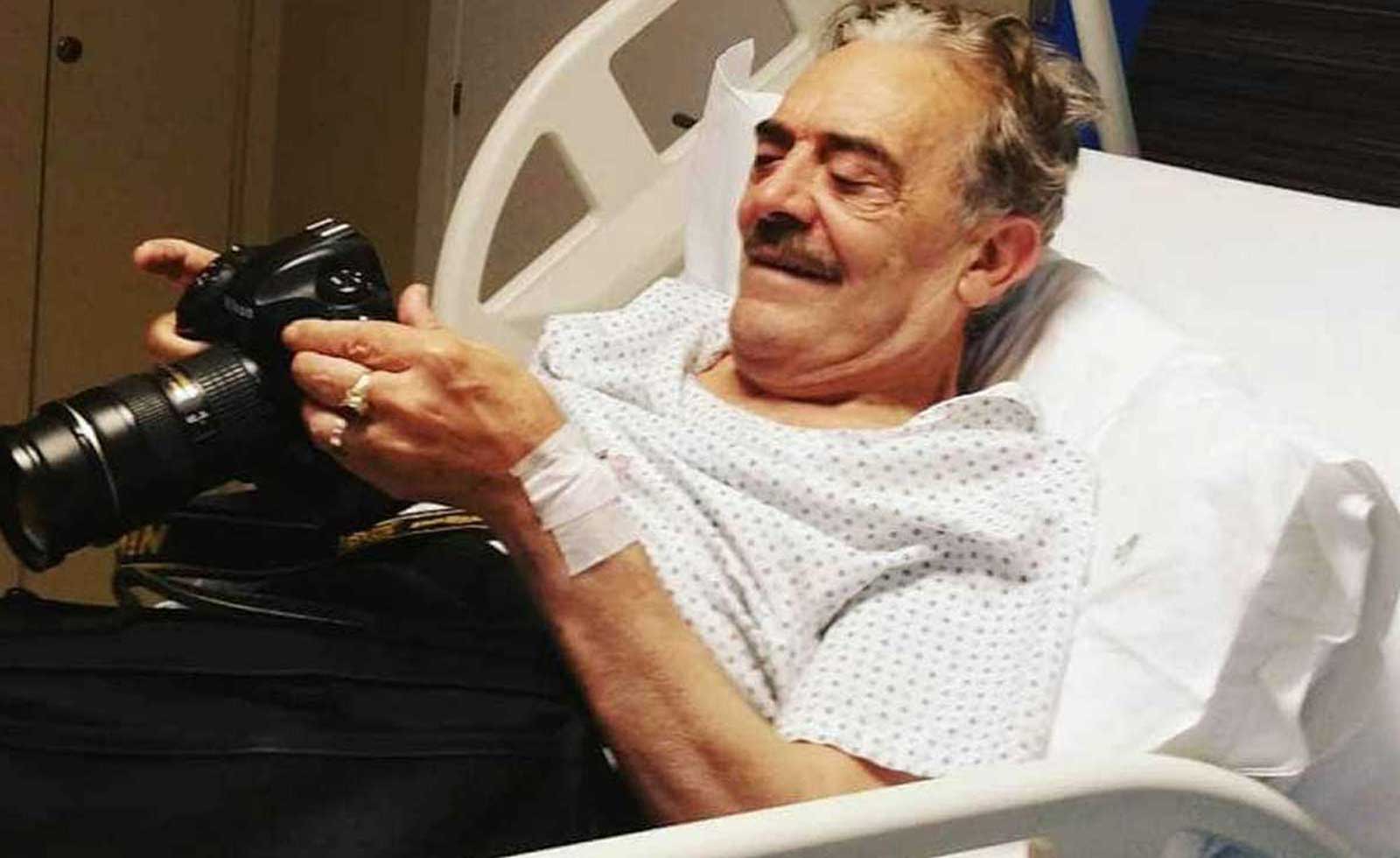 Rino Barillari in ospedale