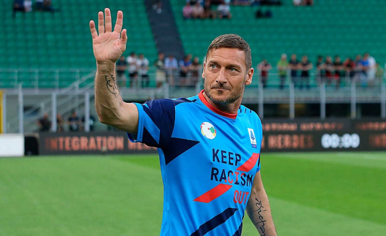 Francesco Totti alla Kings Cup