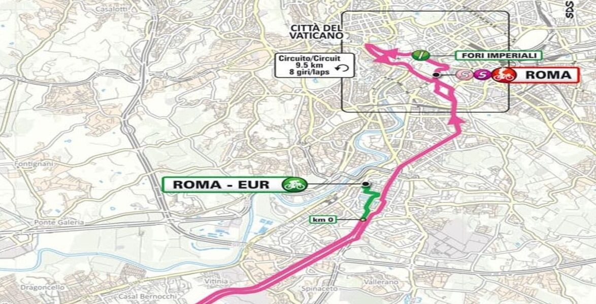 Ultima tappa giro d'Italia 2024 a Roma