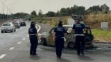 Roma, auto va a fuoco mentre fa rifornimento: 59enne gravissima