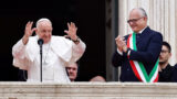 Papa Francesco in Campidoglio, appello ai romani: “Pregate per me”