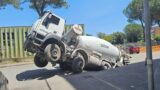 Roma, terza maxi-voragine in 3 mesi su via Sestio Menas al Quadraro: inghiottita una betoniera (LE FOTO)