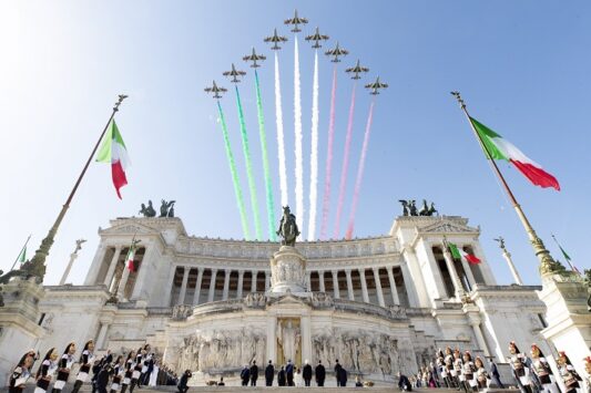 Frecce Tricolori a Roma
