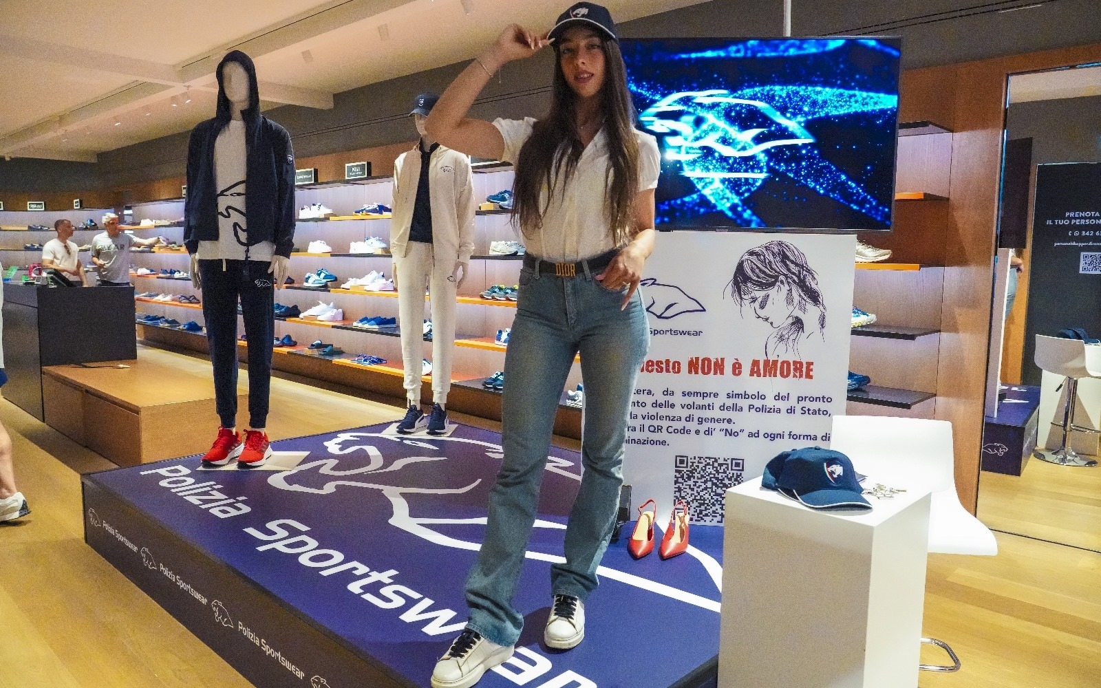 nasce il brand Polizia Sportswear per la lotta alla violenza di genere