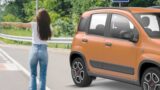 Roma, Fiat Panda arancione più volte in corsia d’emergenza tra Bufalotta e Colle Salario, sfortuna o truffa?