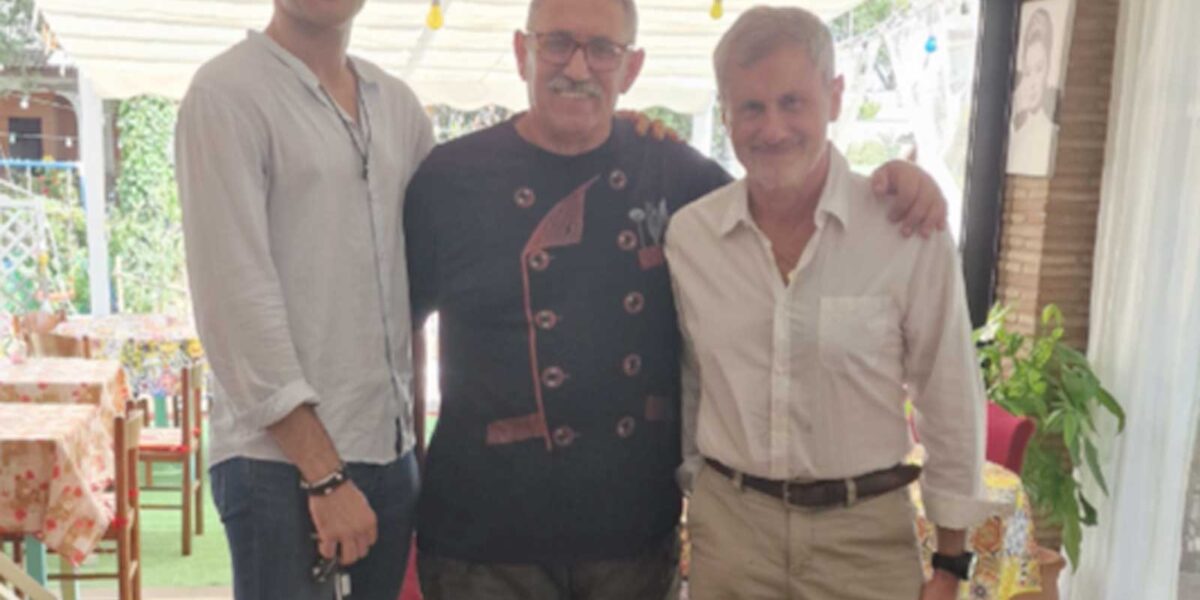 Gianni Alemanno a Villa Rugantino