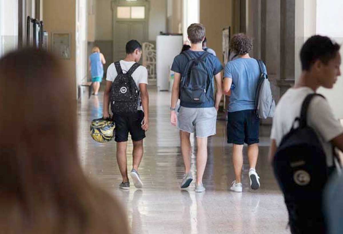 Studenti del Liceo Visconti di Roma