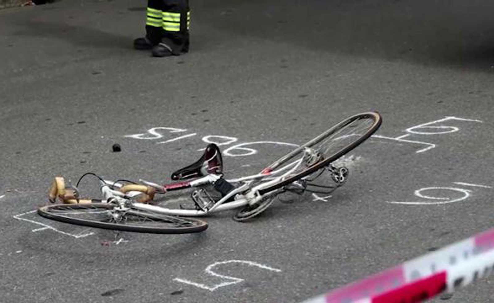 Morta in bici