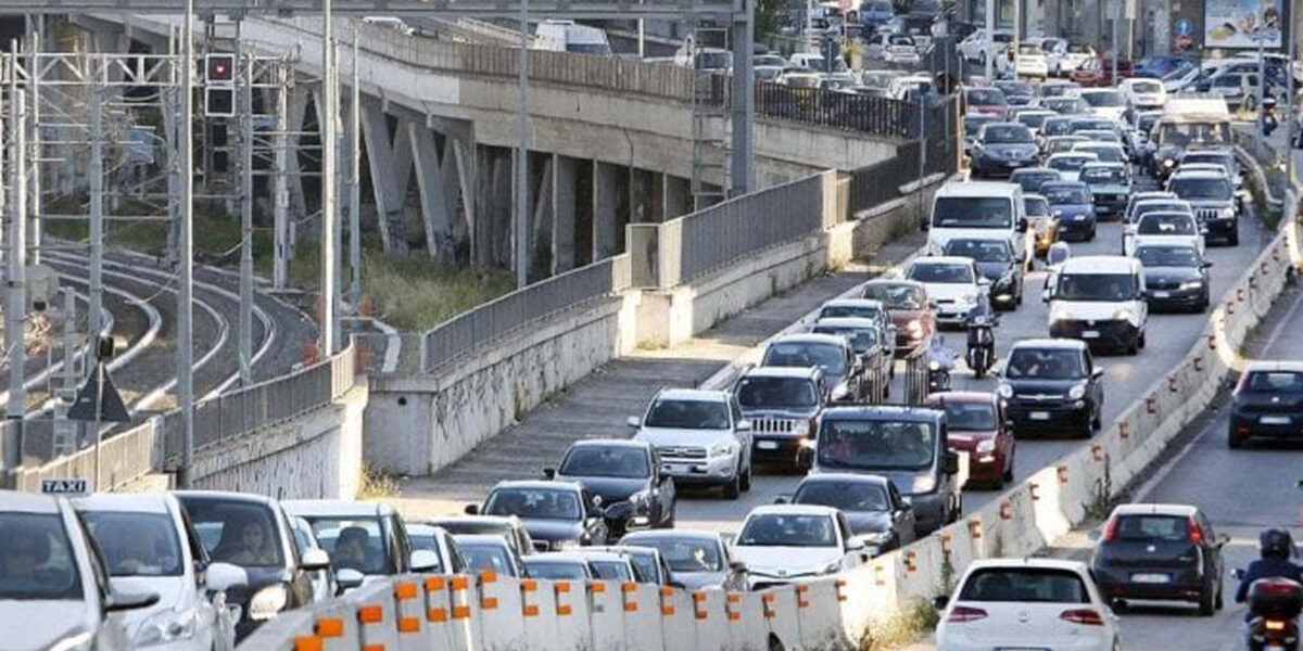 Traffico in tilt sulla Tangenziale